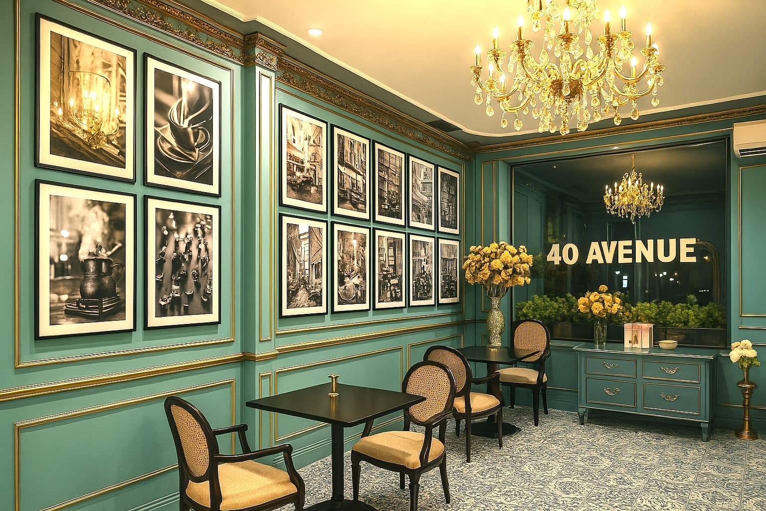 Restaurant interior